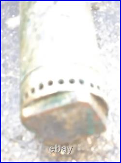 Haute pompe à main bronze 1916 vide cave utilisée tranchée poilu France WW1 1918