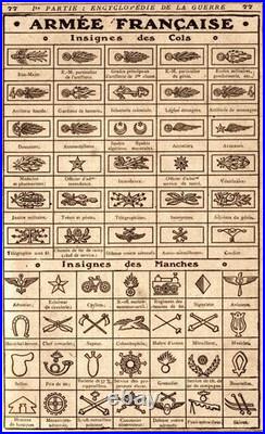 INSIGNE PROJECTEURS FRANCE 1914 SUPERBE et AUTHENTIQUE
