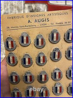 Insignes Patriotiques & WW1 & Premiere Guerre & Augis & Le souvenir Francais