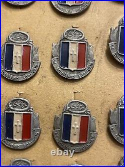 Insignes Patriotiques & WW1 & Premiere Guerre & Augis & Le souvenir Francais