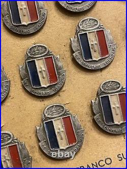 Insignes Patriotiques & WW1 & Premiere Guerre & Augis & Le souvenir Francais