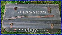 JANSSENS, ancienne malle cantine officier Janssens, malle militaire, WW1 ou avant