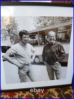 Jean Paul Belmondo et Bourvil dans Le Cerveau. Photo par Gérard Lecompte