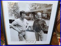 Jean Paul Belmondo et Bourvil dans Le Cerveau. Photo par Gérard Lecompte