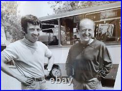 Jean Paul Belmondo et Bourvil dans Le Cerveau. Photo par Gérard Lecompte