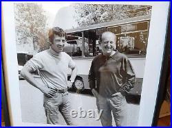 Jean Paul Belmondo et Bourvil dans Le Cerveau. Photo par Gérard Lecompte