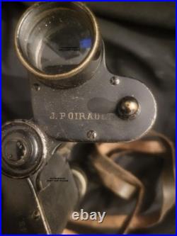 Jumelle c1912 / guerre 14-18 officier militaire J Poirault Flammarion Huet Paris