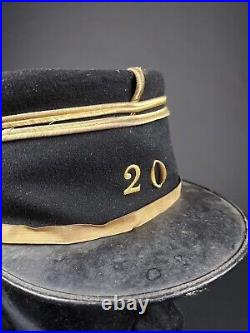 Képi Polo Capitaine 20 RAC Mdl 1910 Artillerie Campagne Officier Poilu Ww1 14 18