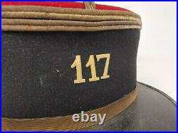 Képi Polo Lieutenant Poilu Ww1 LeMans 117 ème RI Regiment Infanterie
