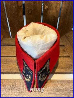 Képi foulard bleu modele 1915 spahis militaria France