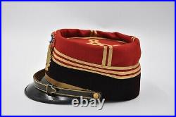 Képi foulard capitaine médecin grande tenue modèle 3è République 1900 avant WW1