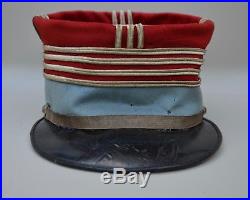 Képi foulard nominatif de chef descadron du 5ème hussard 1895