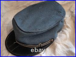 Képi polo drap bleu horizon jugulaire officier 1915 ww1 1914 18