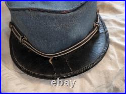 Képi polo drap bleu horizon jugulaire officier 1915 ww1 1914 18