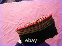 Kepis semi foulard capitaine 65 eme ri 1914 1918 ou avant(gls)