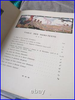 L'ALSACE HEUREUSE livre Enfants Hansi / 1ère Guerre Mondiale 14-18 Soldats 1919