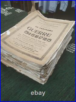 LA GUERRE MONDIALE 1914-1919 58 N° sur 61 WW1 Collection d'époque