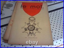 LE MOT revue 1915 E/O COMPLET DE SES 20 N°, P. IRIBE, revue politique satirique