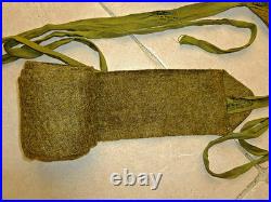 LOT ÉQUIPEMENT US WW1 / MOLLETIÈRES BIDON BOITE A VIVRE / Doughboy USA WW1