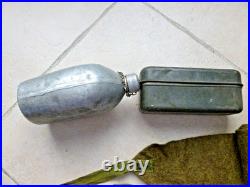 LOT ÉQUIPEMENT US WW1 / MOLLETIÈRES BIDON BOITE A VIVRE / Doughboy USA WW1