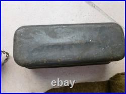 LOT ÉQUIPEMENT US WW1 / MOLLETIÈRES BIDON BOITE A VIVRE / Doughboy USA WW1
