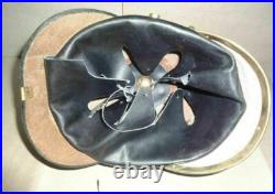 Laiton Cuir Casque Première Guerre Mondiale Allemand Pickelhaube Fr Prussien