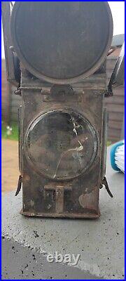 Lanterne Lampe Allemande Ww1 secteur Bourlon Wood Cambrai german trench lantern