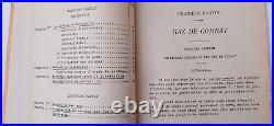 Livre Militaire 1928 GAZ DE COMBAT Allemands et Français Cours Ecole Artillerie