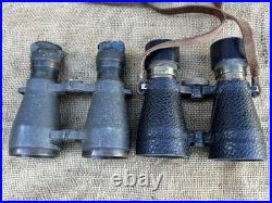 Lot 2 paires de jumelles Fernglas 08 Allemand ww1