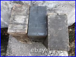 Lot 3 caisses MG 08 / 15 Allemand ww1 bande vide