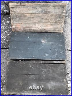 Lot 3 caisses MG 08 / 15 Allemand ww1 bande vide