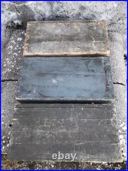 Lot 3 caisses MG 08 / 15 Allemand ww1 bande vide