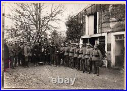 Lot 3 photos soldats allemands PG Français Briey Gare Conflans Lorraine 14-18