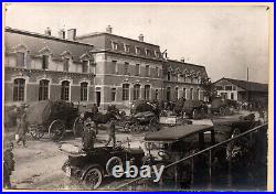 Lot 3 photos soldats allemands PG Français Briey Gare Conflans Lorraine 14-18