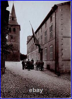 Lot 3 photos soldats allemands PG Français Briey Gare Conflans Lorraine 14-18