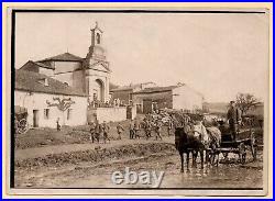 Lot 3 photos soldats allemands PG Français Briey Gare Conflans Lorraine 14-18