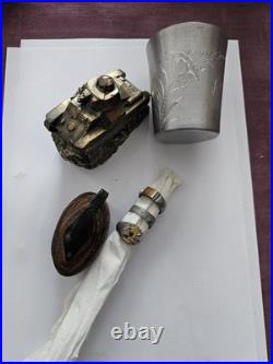 Lot De Poilu timbale Bagues Et Autres