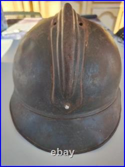 Lot WW1, Coque de casque+Plaque Visière Commémorative et Gourde