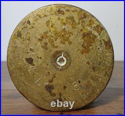 Lot de 5 douilles d'obus gravées et sculptées dans les tranchées de 14/18. TBE