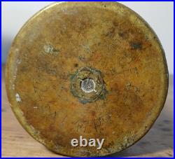 Lot de 5 douilles d'obus gravées et sculptées dans les tranchées de 14/18. TBE