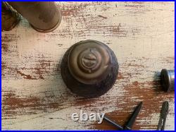 Lot objets militaires douilles