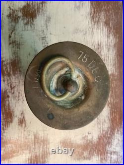 Lot objets militaires douilles