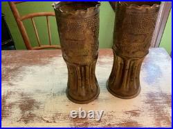 Lot objets militaires douilles