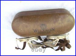 Lunettes Wilson De Cavalerie Us Ww1 Original 1917-1918 Usmc-us Army