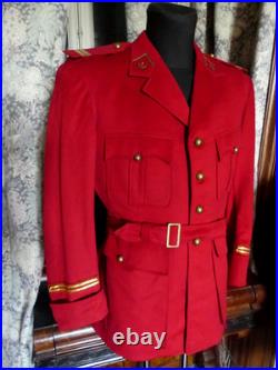 MAGNIFIQUE VAREUSE ROUGE DE LIEUTENANT au 1 ER SPAHIS