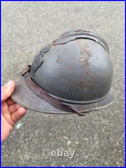 MILITARIA CASQUE ADRIAN GÉNIE Ww1 ORIGINAL