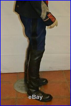 Mannequin gendarme départemental à pied 1884-1889