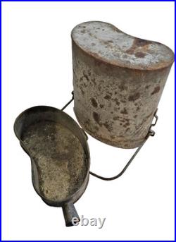 Marmite de campagne française WWI 1914-1918, état vintage