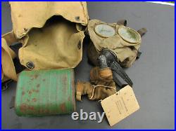 Masque A Gaz Us Modèle 1917 Original Ww1 Neutralisé. Us Army Usmc