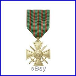 Médaille Croix De Guerre 14/18 Ordonnance Neuve En Écrin 1ere Guerre Mondiale